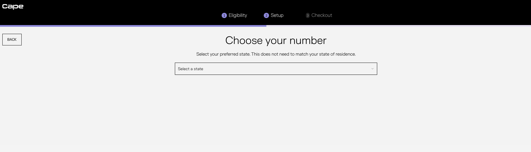Select Area Code