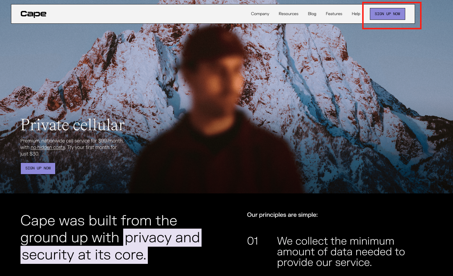 Cape Home Page