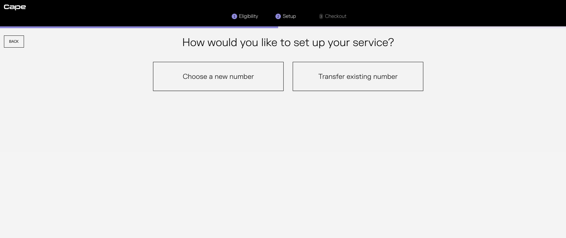 Number Selection Options